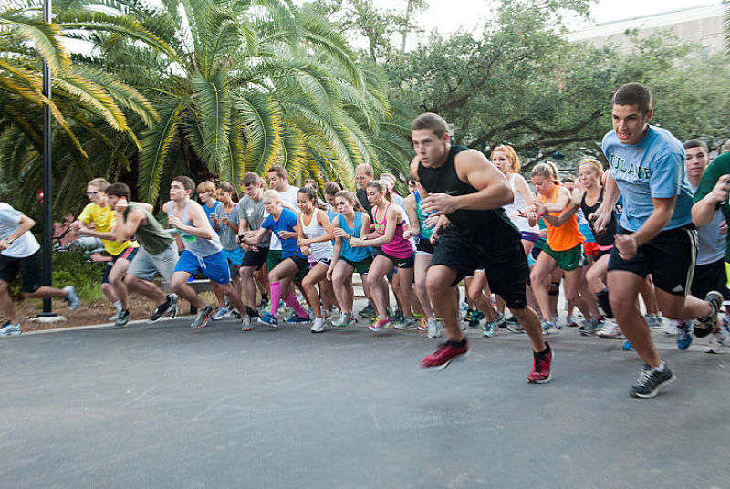 Fun runs are a grest way to set yourself a challenge and target to improve your performance