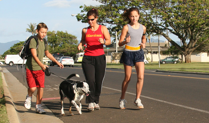 Dogs love to run and quickly adapt so that they run at your pace