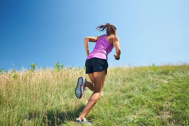 Uphill running is a form of interval training and helps build aerobic endurance, VOmax and the pace at which you can run comfortably