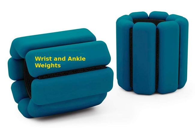 Wrist and Ankle Weights allow extra loads on the arms and legs when walking