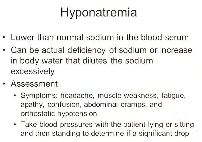 What is Hyponatremia - How is it related to Salt and exercise? Learn more here