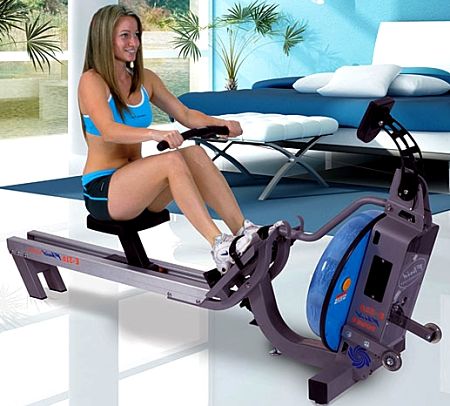 Home rowing machine type 3