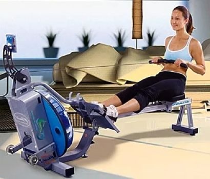 Home rowing machine type 4