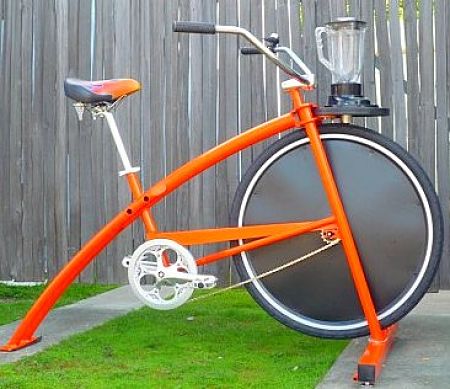 Pedal power juicer