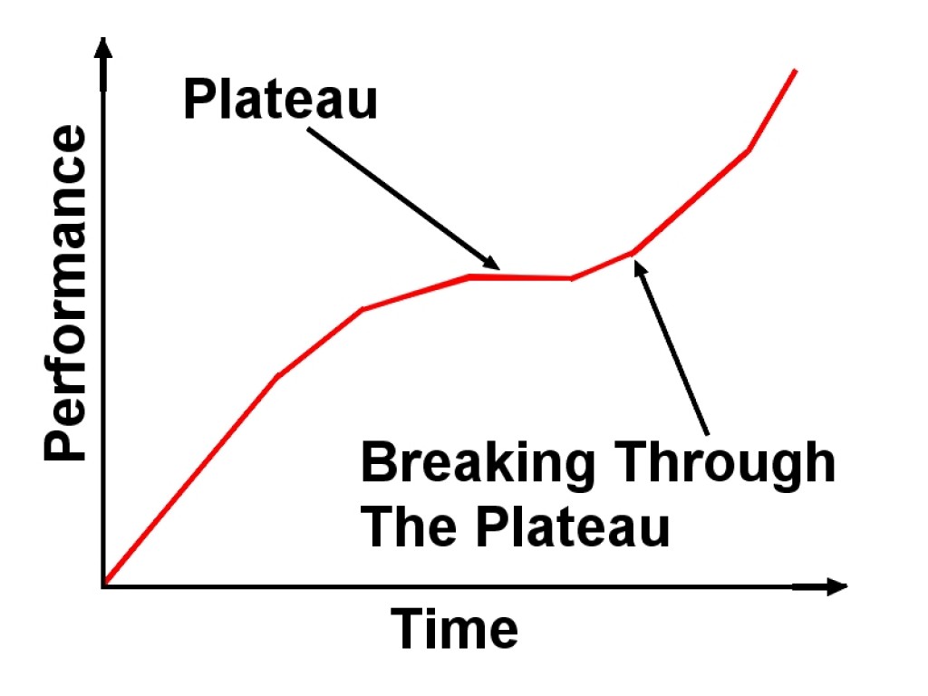 Special techniques are required to break through the training plateaus that hamper performance improvements